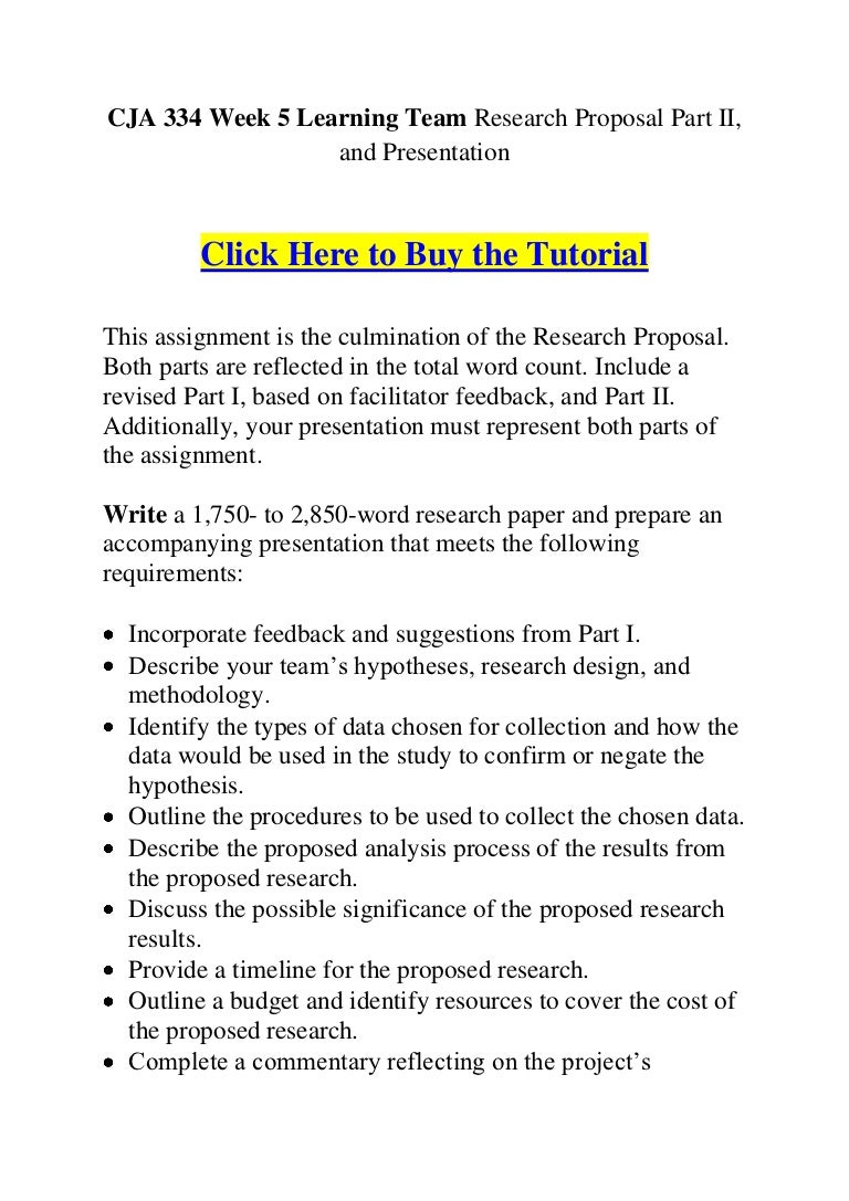 research proposal part 1 cja 334 research proposal part 1 cja 334